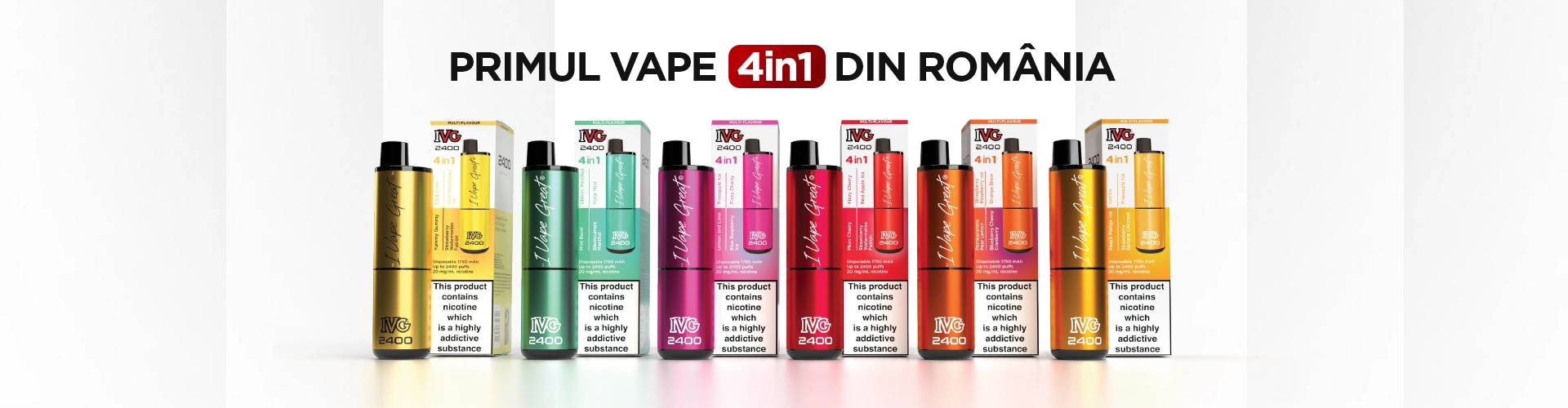 Tigara electronica IVG 4 in 1 Romania