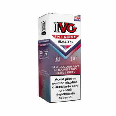 IVG Intense Salts - Blackcurrant Strawberry Blueberry - imagine 2