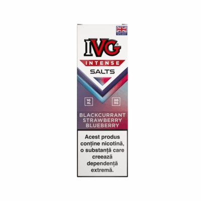 IVG Intense Salts - Blackcurrant Strawberry Blueberry - imagine 3