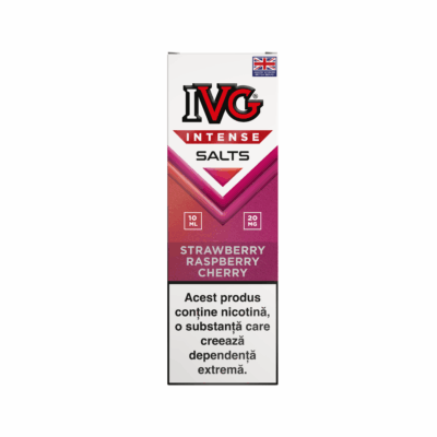 IVG Intense Salts - Strawberry Raspberry Cherry - imagine 3